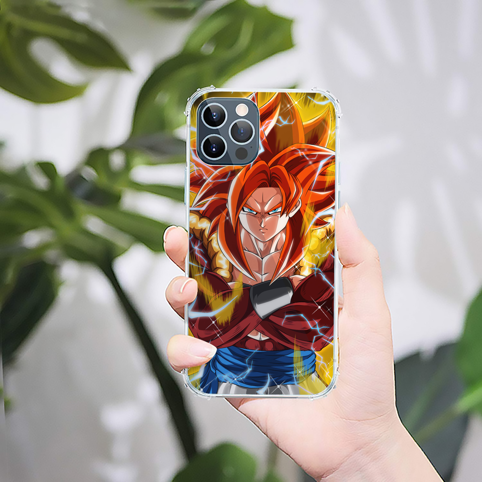 （画像用） ドラゴンボール DRAGON BALL 【iPhone 12シリーズ対応】透明スマホケース（クリアソフトケース）